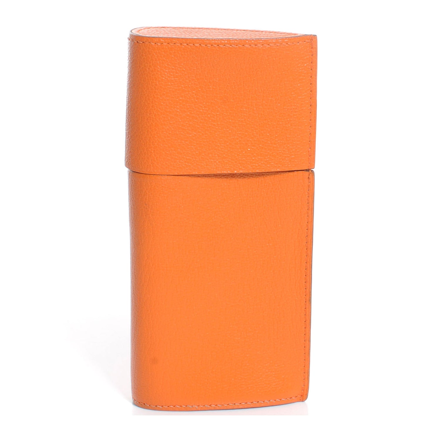Chevre Miro Eyeglass Case Orange