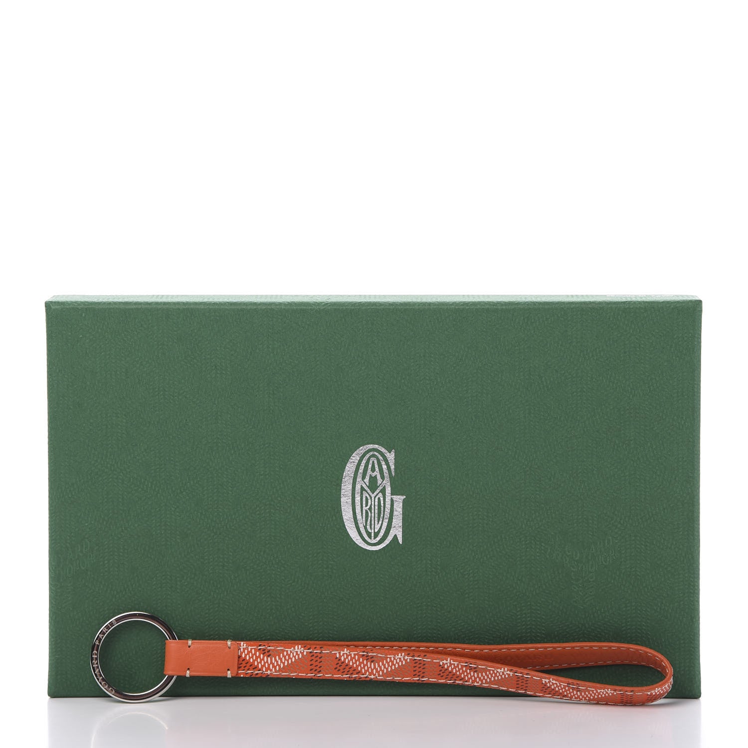Goyard Goyardine Sesame Key Holder Orange 6 of 6