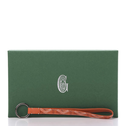 Goyard Goyardine Sesame Key Holder Orange 6 of 6