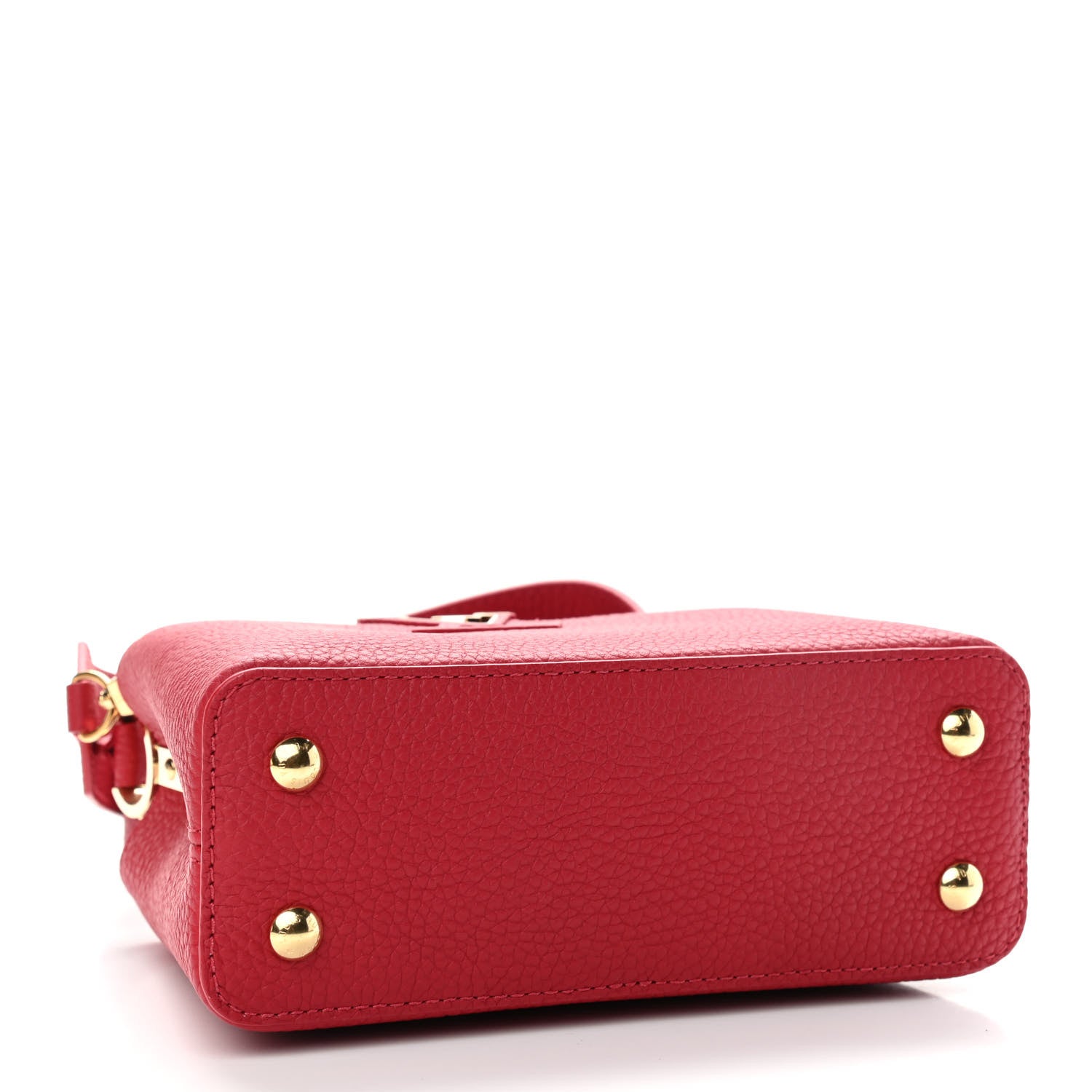 Louis Vuitton Taurillon Mini Capucines Scarlet 4 of 8