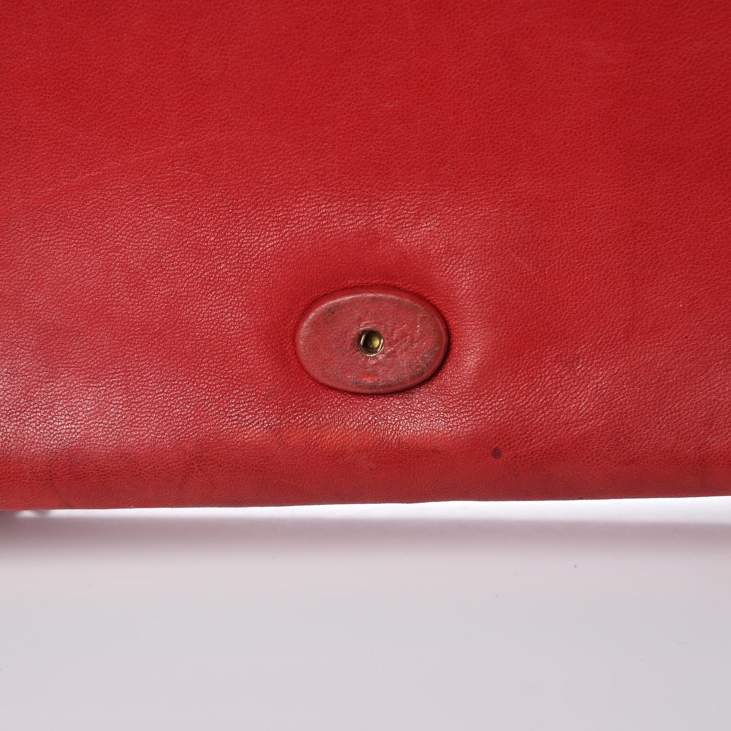 Lambskin CC Envelope Single Flap Red