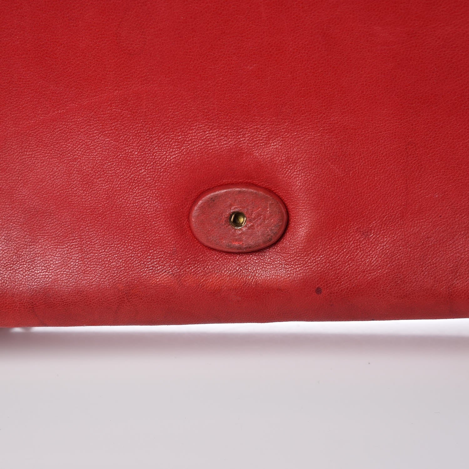 Chanel Lambskin CC Envelope Single Flap Red 11 of 15