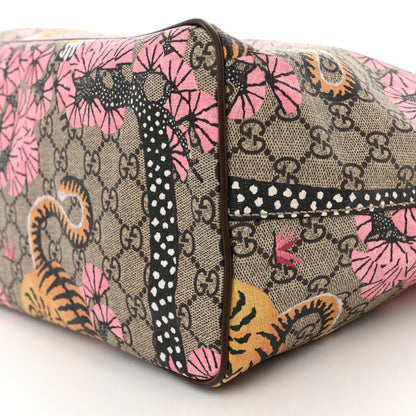 Gucci Soft GG Supreme Monogram Bengal Medium Crossbody Tote Beige Pink 13 of 13
