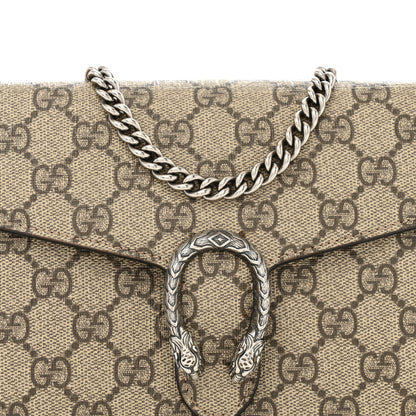 Gucci GG Supreme Monogram Mini Dionysus Chain Wallet Beige Taupe 10 of 13