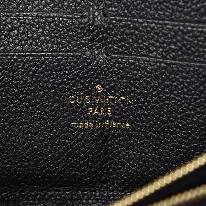 Louis Vuitton Empreinte Zippy Wallet Black 6 of 7