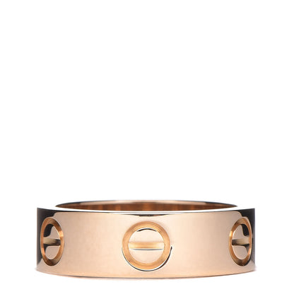 Cartier 18K Yellow Gold 5.5mm LOVE Ring 49 4.75 1 of 4