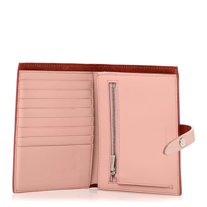 Celine Grained Calfskin Medium Multifunction Strap Wallet Scarlet 5 of 10