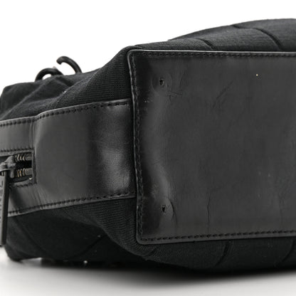 Chanel Jersey Quilted Chocolate Bar Shoulder Bag Black 8 of 19