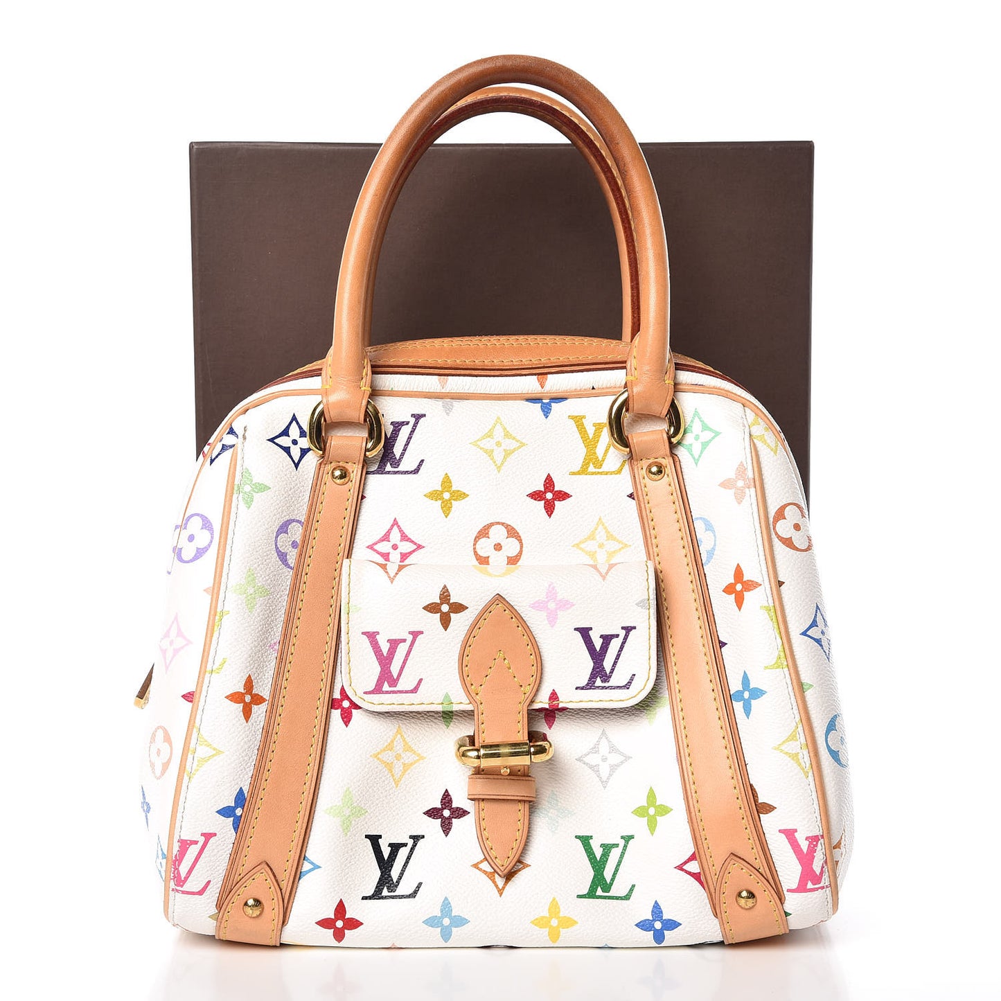 Monogram Multicolor Priscilla White