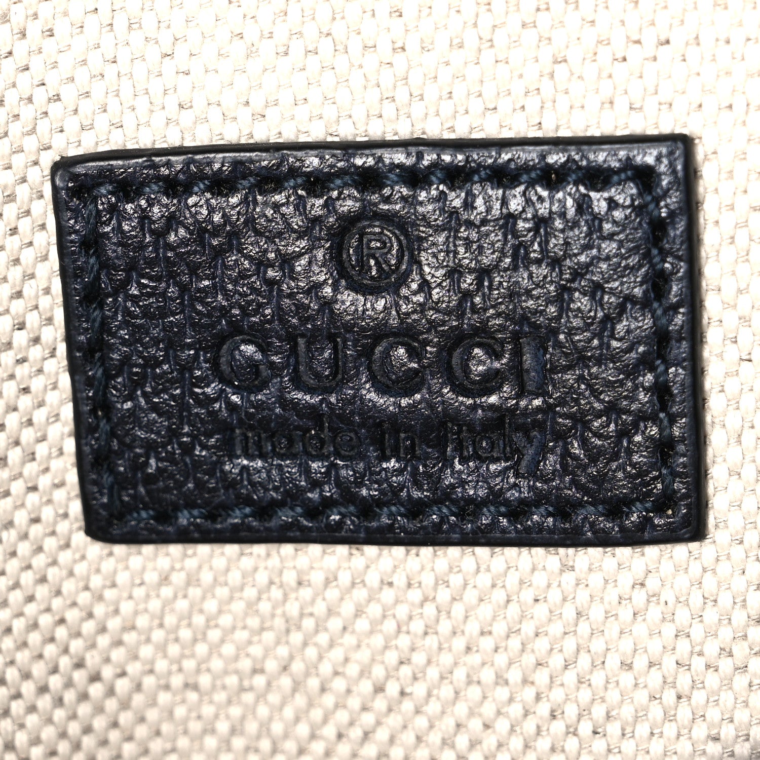 Gucci GG Supreme Monogram Web Small Ophidia Belt Bag 90 36 Beige Navy 5 of 9