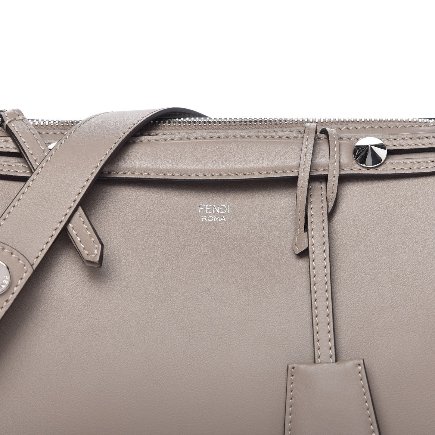 Vitello Dolce Medium By The Way Boston Bag Tortora