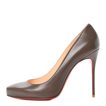 Christian Louboutin Kid Simple 100 Pumps 41 Mastic 1 of 5