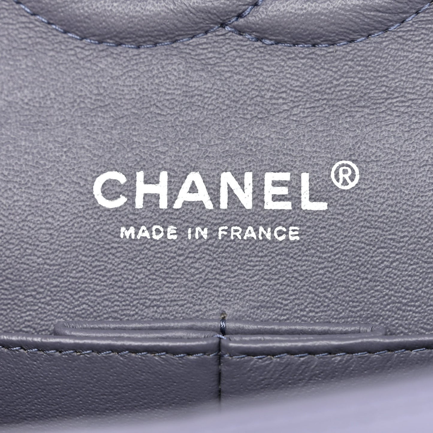 Lambskin Quilted Medium Double Flap Light Purple