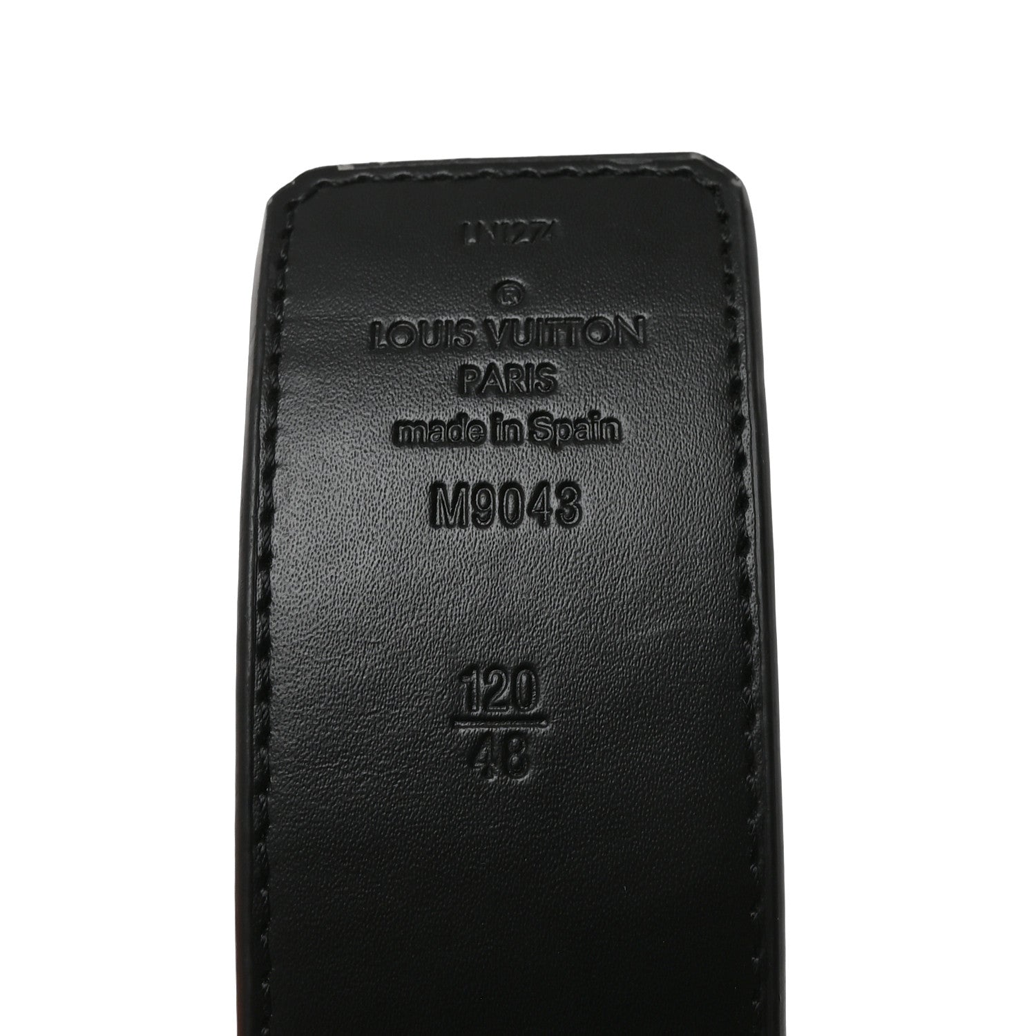 Louis Vuitton Calfskin Monogram Eclipse 40mm LV Initiales Reversible Belt 120 48 5 of 6