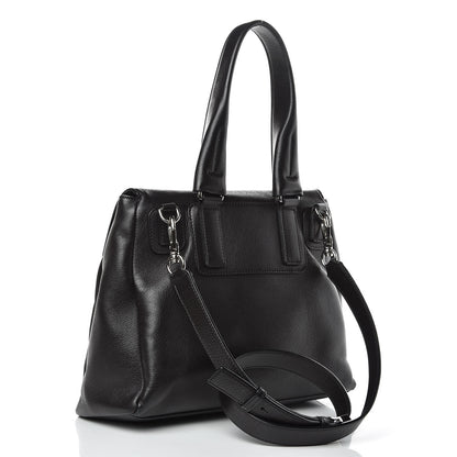 Givenchy Calfskin Small Pandora Pure Flap Bag Black 3 of 13