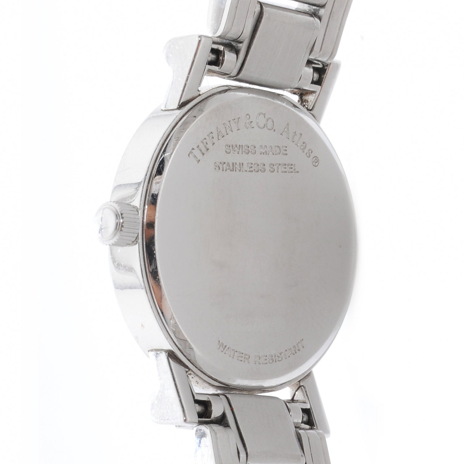 Tiffany Stainless Steel 25mm Atlas Quartz Watch Black 5 of 5