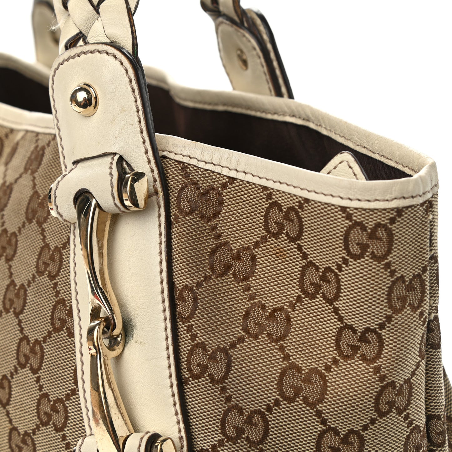 Monogram Small Pelham Shoulder Bag Off White