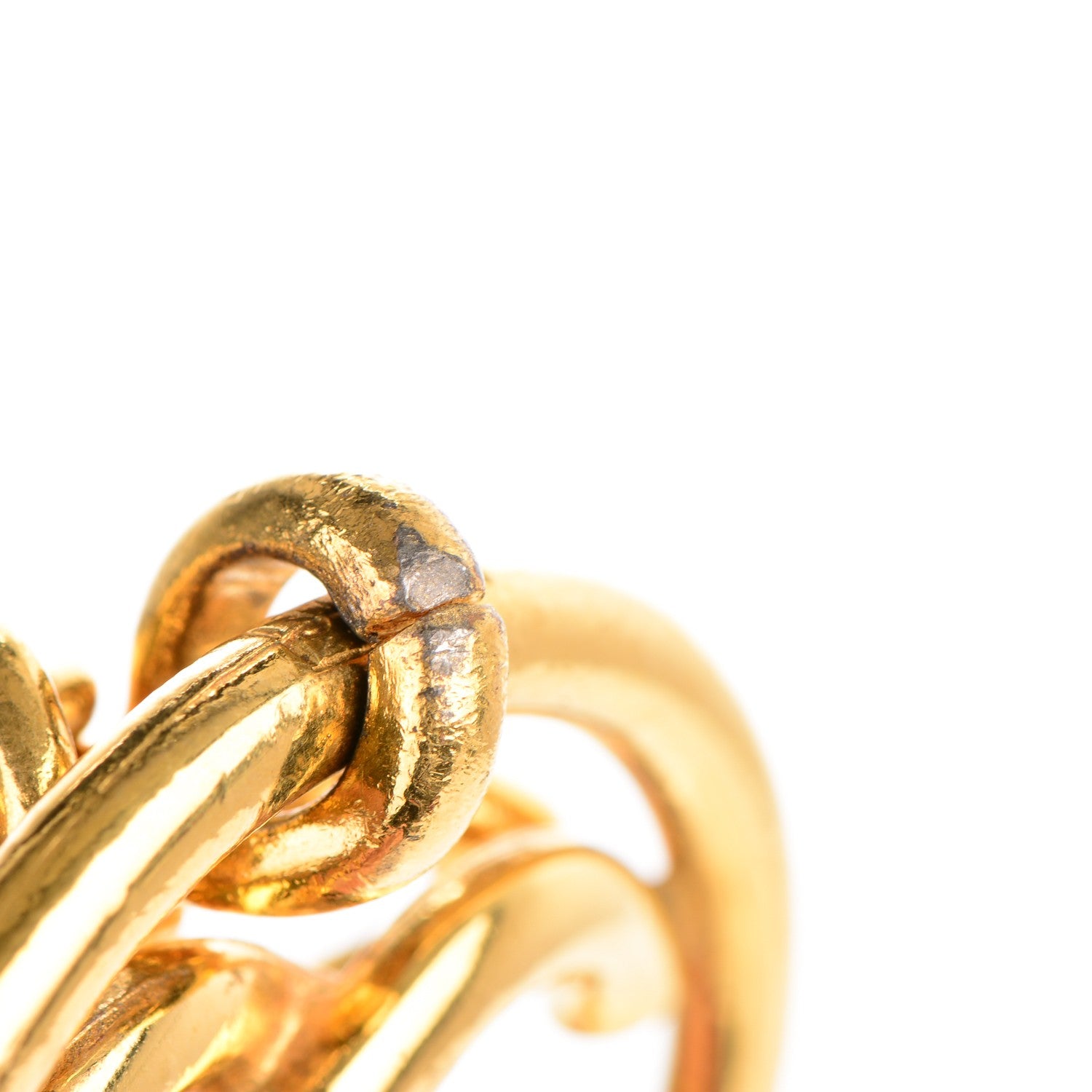 Chanel CC Necklace Gold 5 of 5