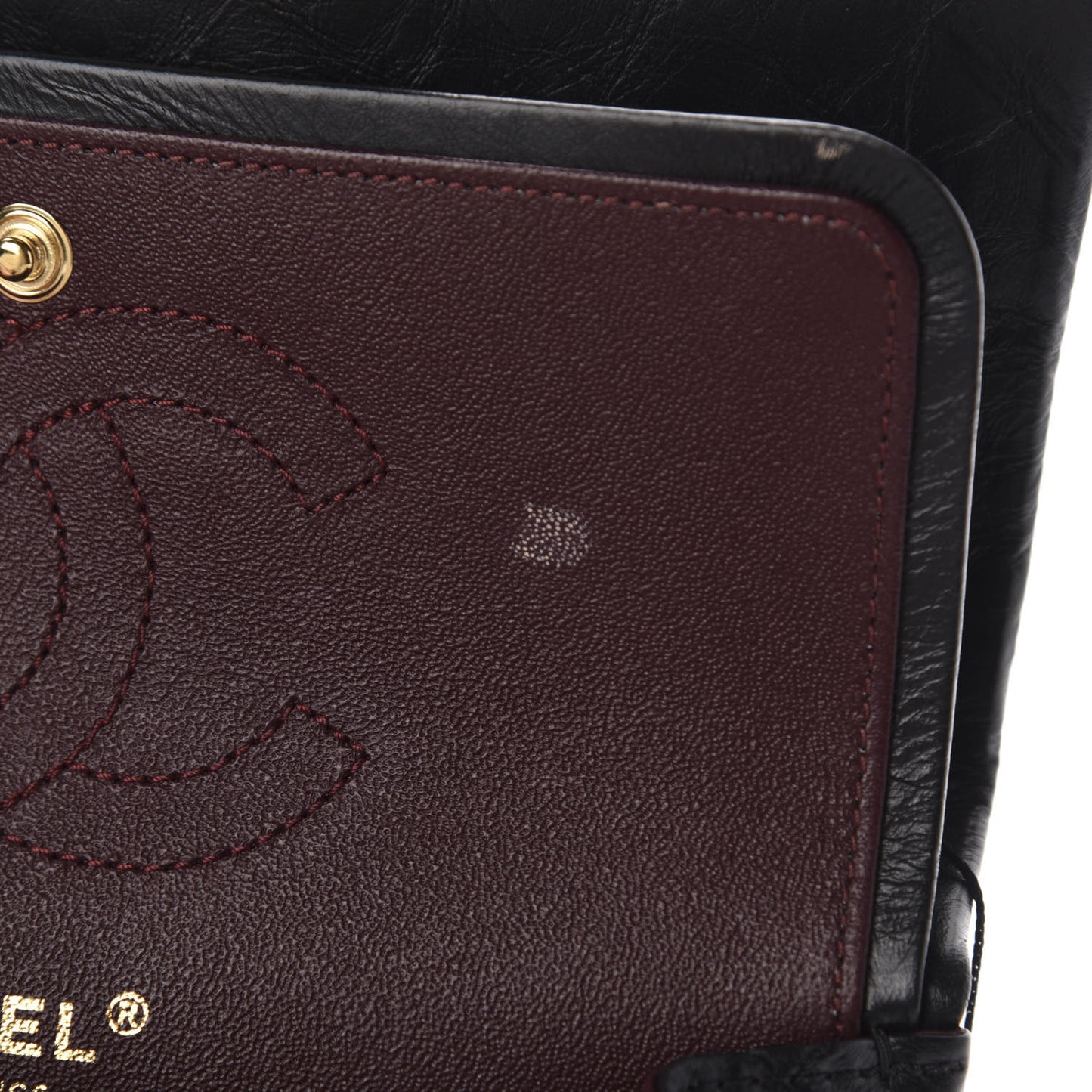 Aged Calfskin Lucky Charms 2.55 Reissue 224 Flap Black