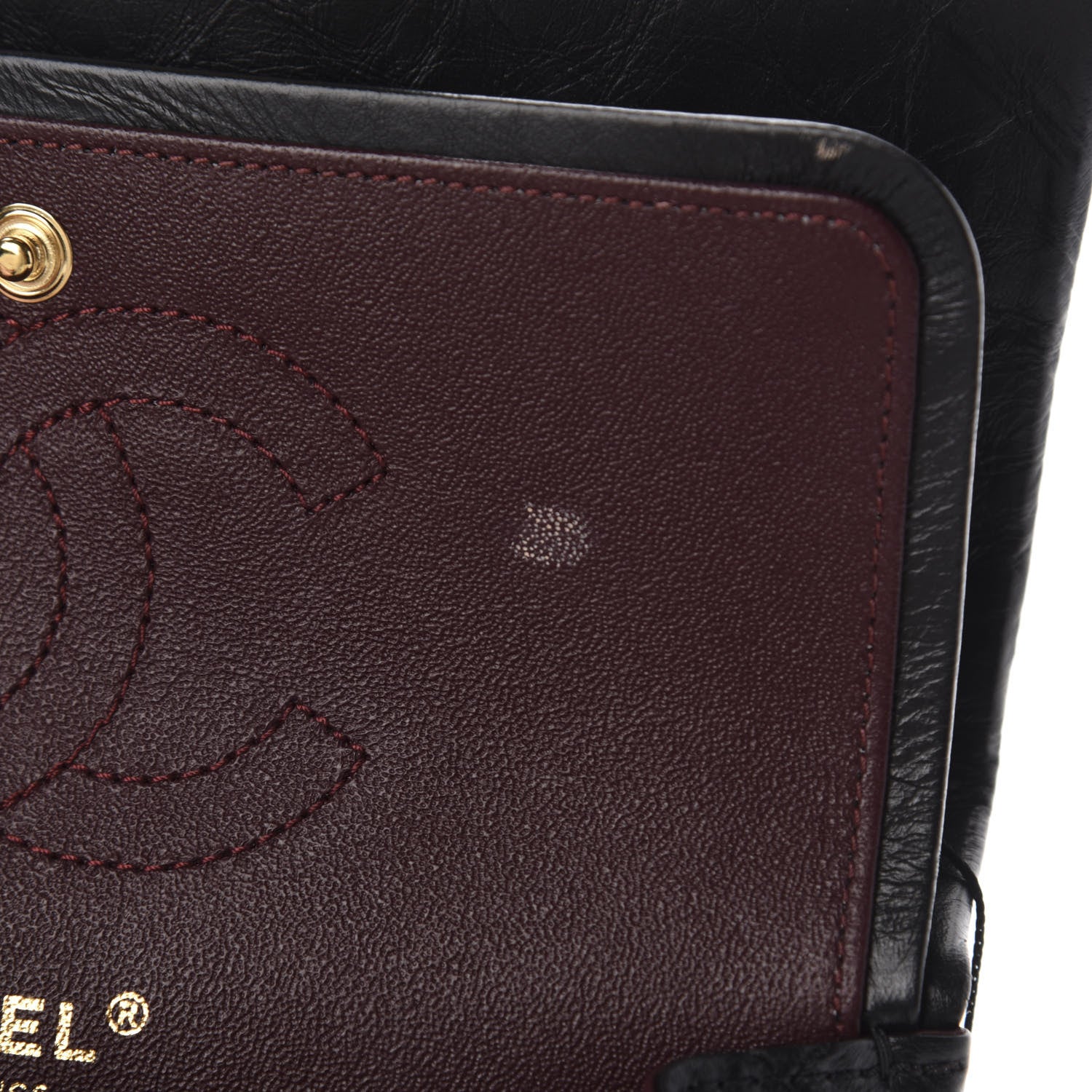 Chanel Aged Calfskin Lucky Charms 2.55 Reissue 224 Flap Black 12 of 17