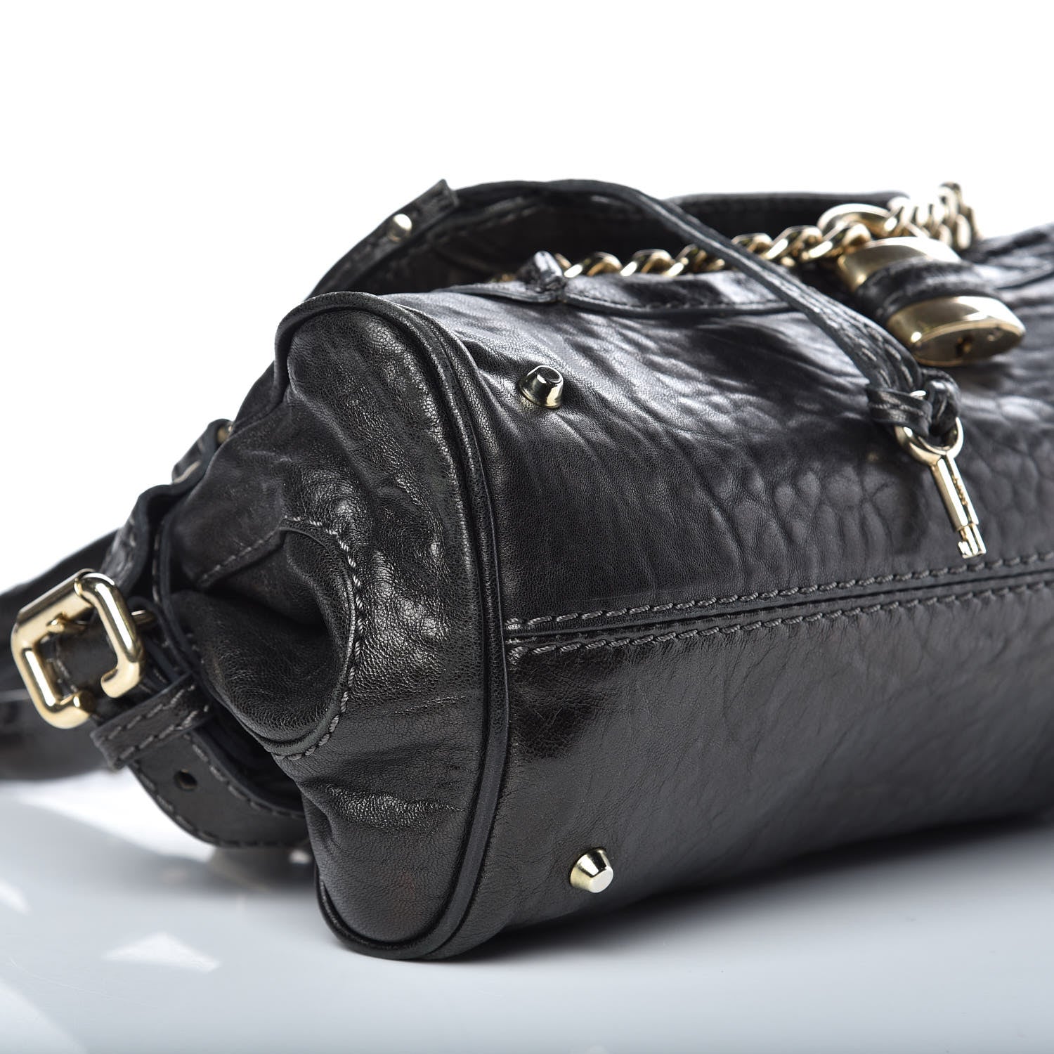Chloe Calfskin Chain Paddington Black 7 of 13