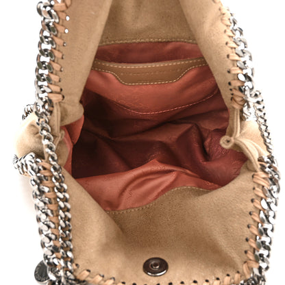 Stella McCartney Shaggy Deer Mini Falabella Fold Over Tote Beige 5 of 10