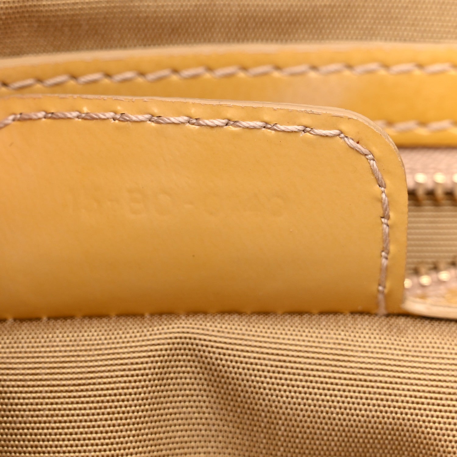 Christian Dior Patent Cannage Large Miss Dior Flap Beige 8 of 12