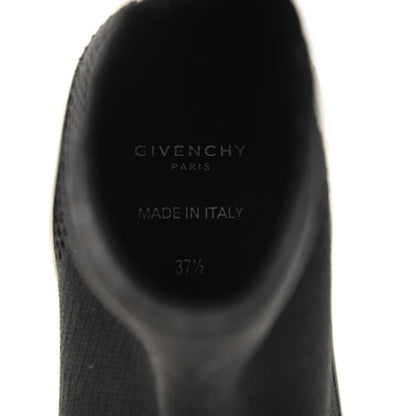 Givenchy Technical Canvas Knit Womens George V Sock Sneakers 37.5 Black 6 of 7