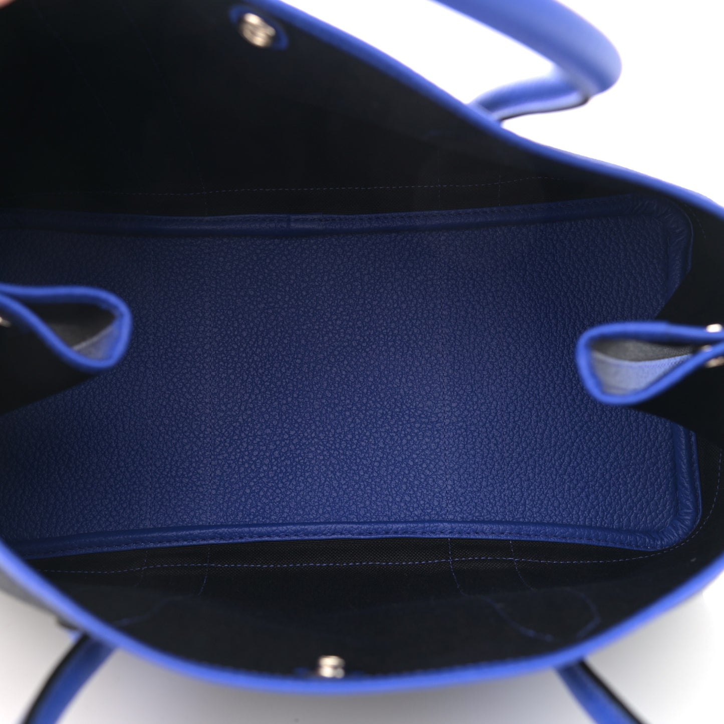 Toile Negonda Garden Party Tote 36 MM Black Bleu Electrique