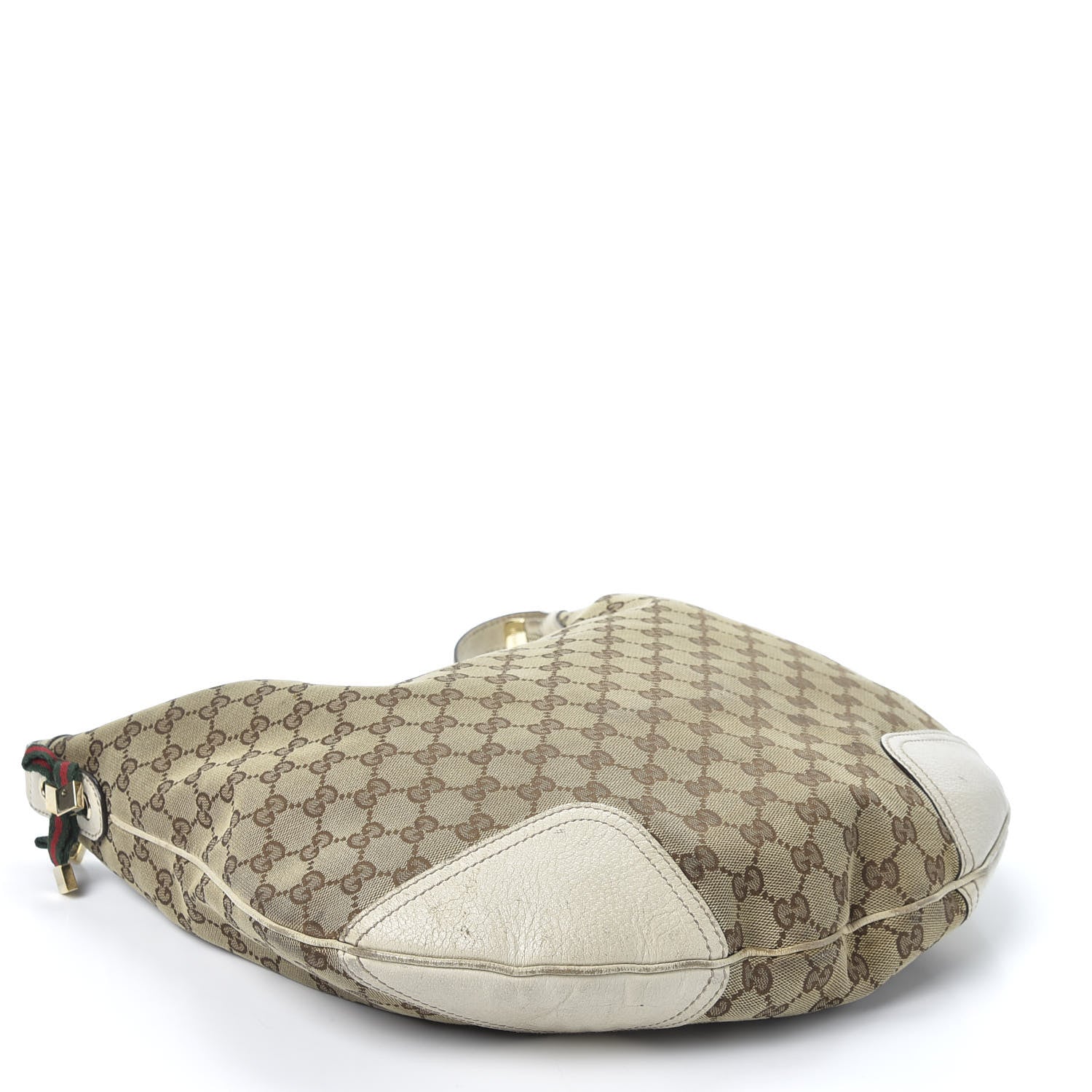 Gucci Monogram Large Princy Hobo Off White 3 of 11