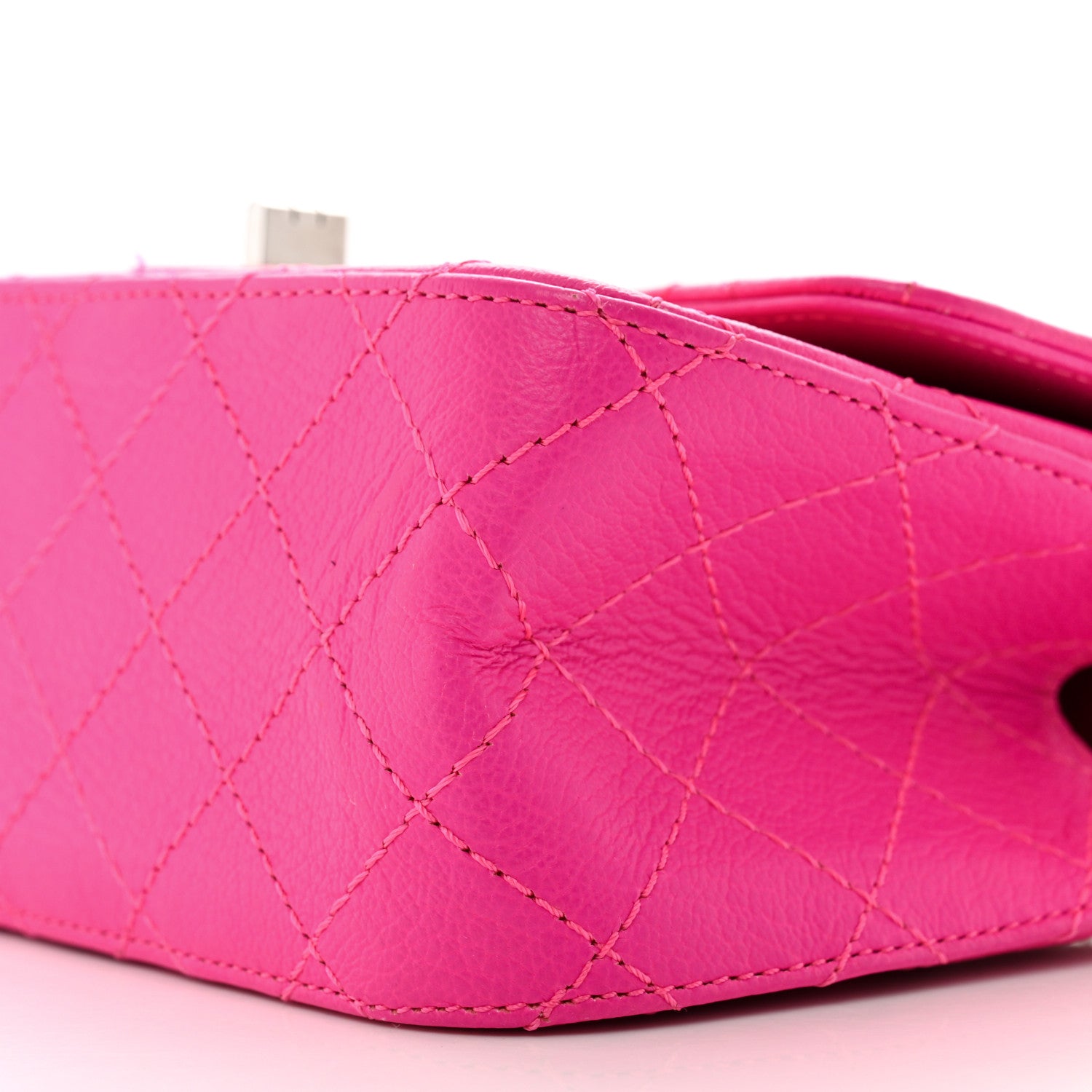 Chanel Sheepskin Quilted 2.55 Reissue Mini Flap Pink 10 of 12