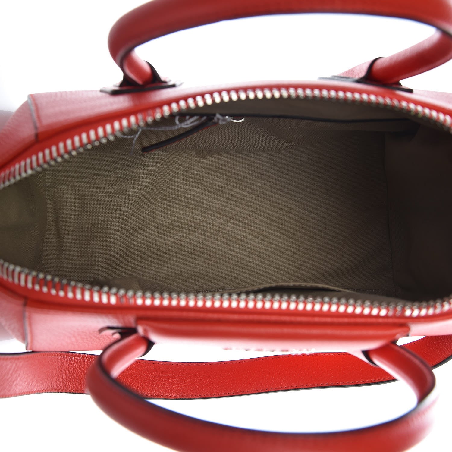 Givenchy Sugar Goatskin Small Antigona Medium Pop Red 5 of 9