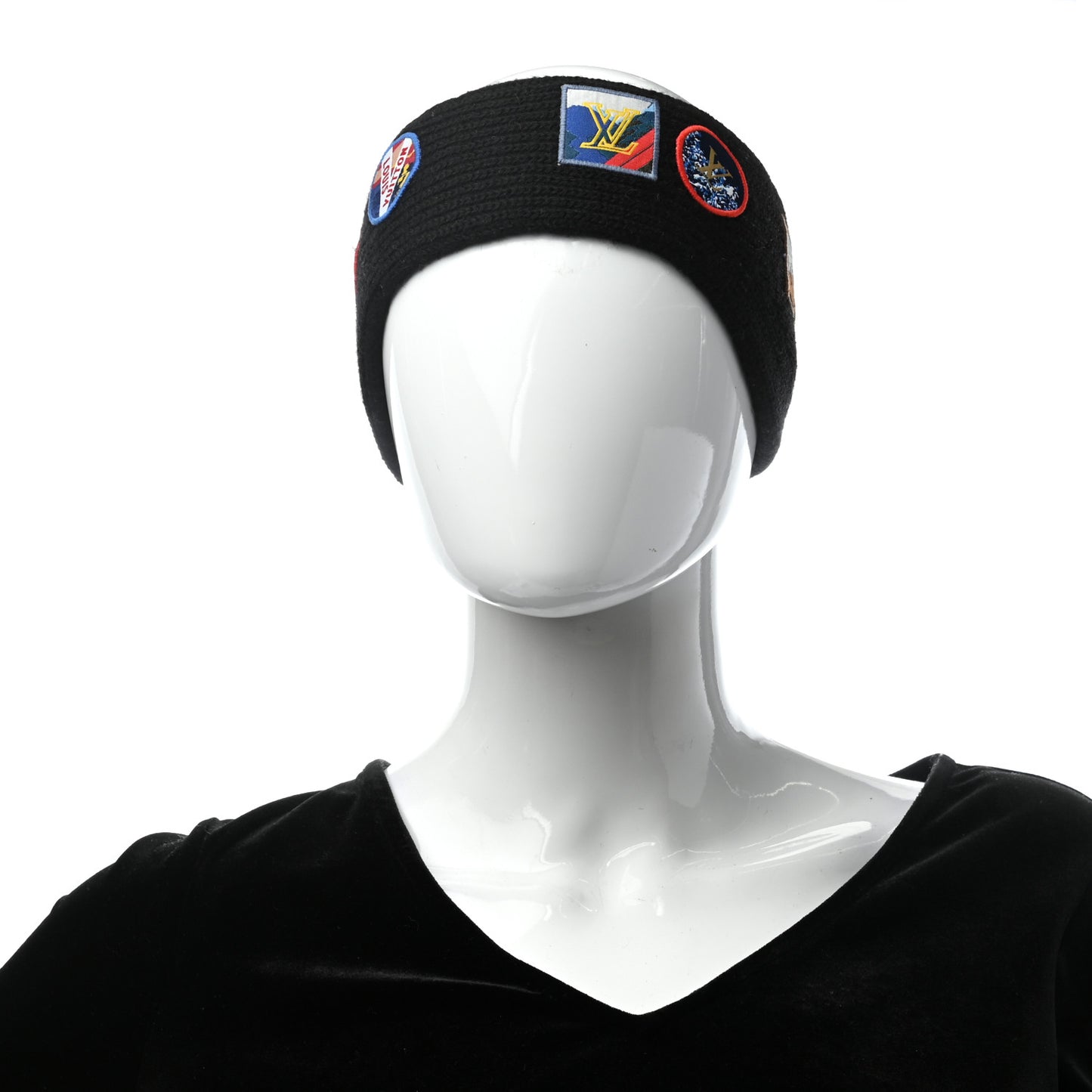 Wool Alps Headband Black