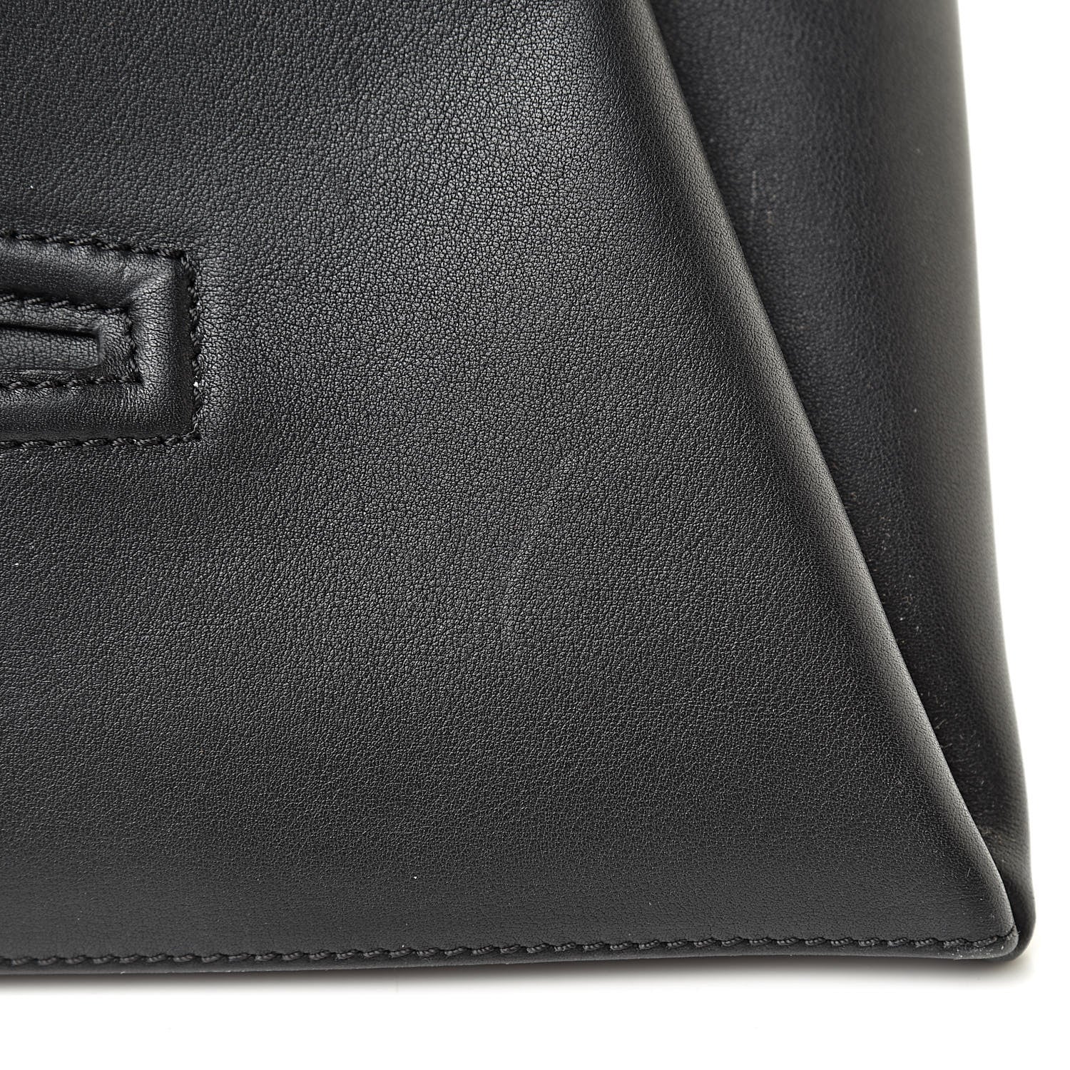 Givenchy Smooth Calfskin Medium Antigona Studded Envelope Clutch Black 8 of 13