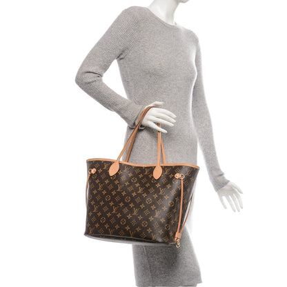 Louis Vuitton Monogram Neo Neverfull MM Rose Ballerine 2 of 7