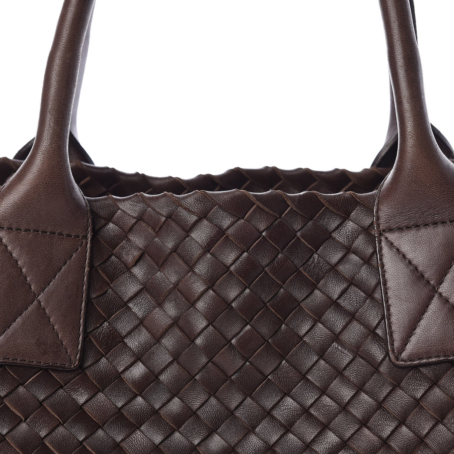 Bottega Veneta Nappa Intrecciato Medium Cabat Ebano 9 of 11