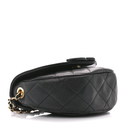 Chanel Caviar Quilted Mini Messenger Flap Black 4 of 10