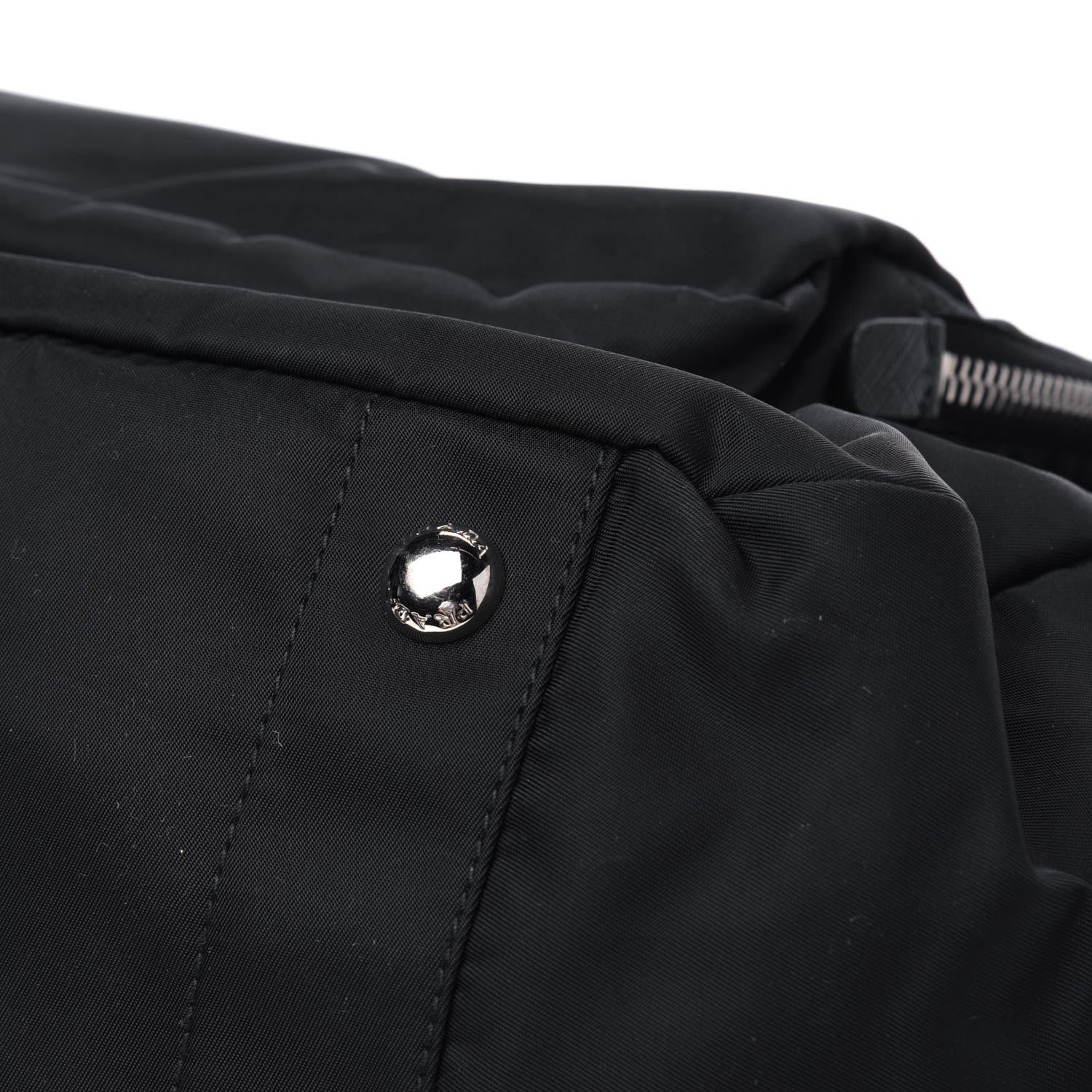 Prada Nylon Vela Baby Bag Black 11 of 17