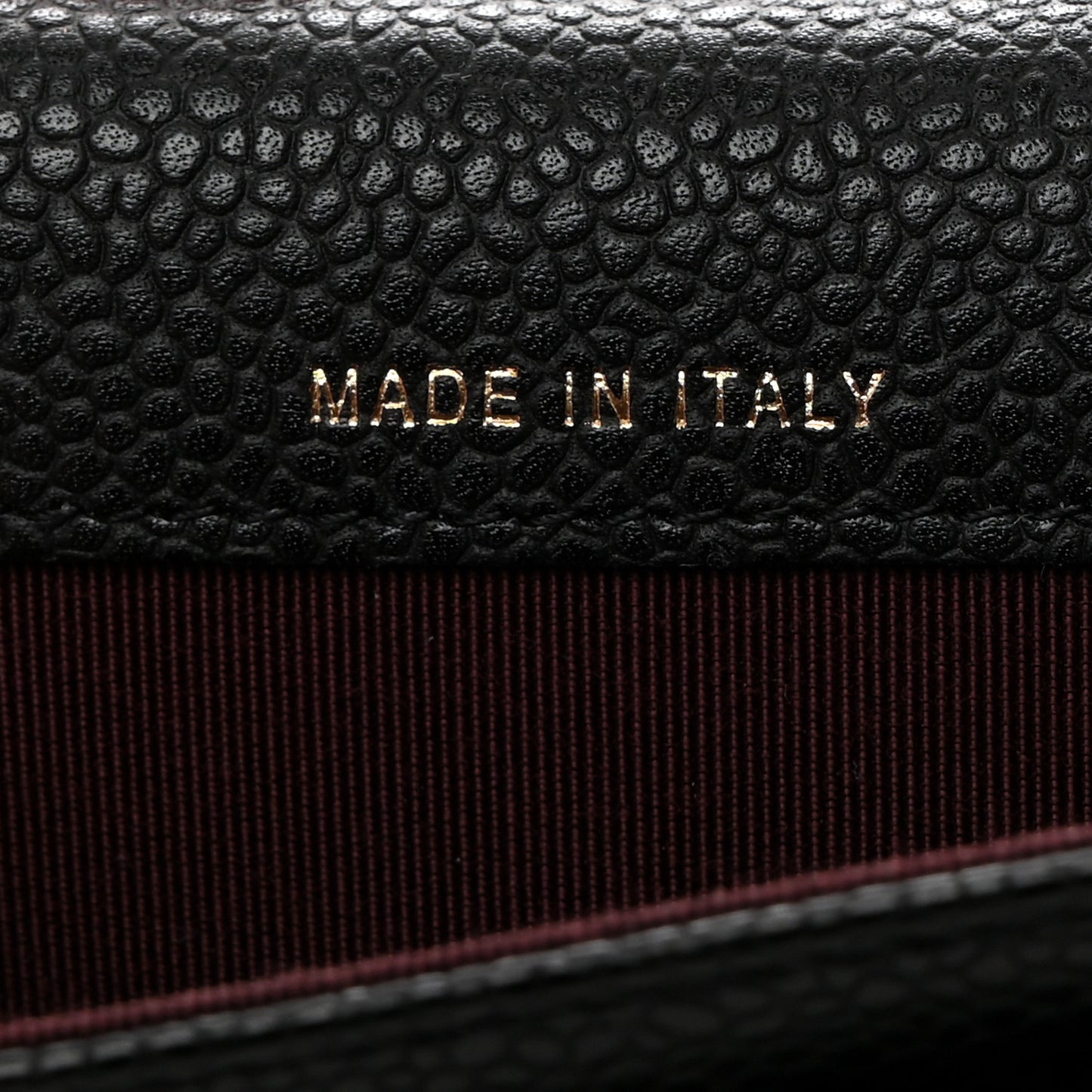 Caviar Quilted Flap Card Holder Wallet Black