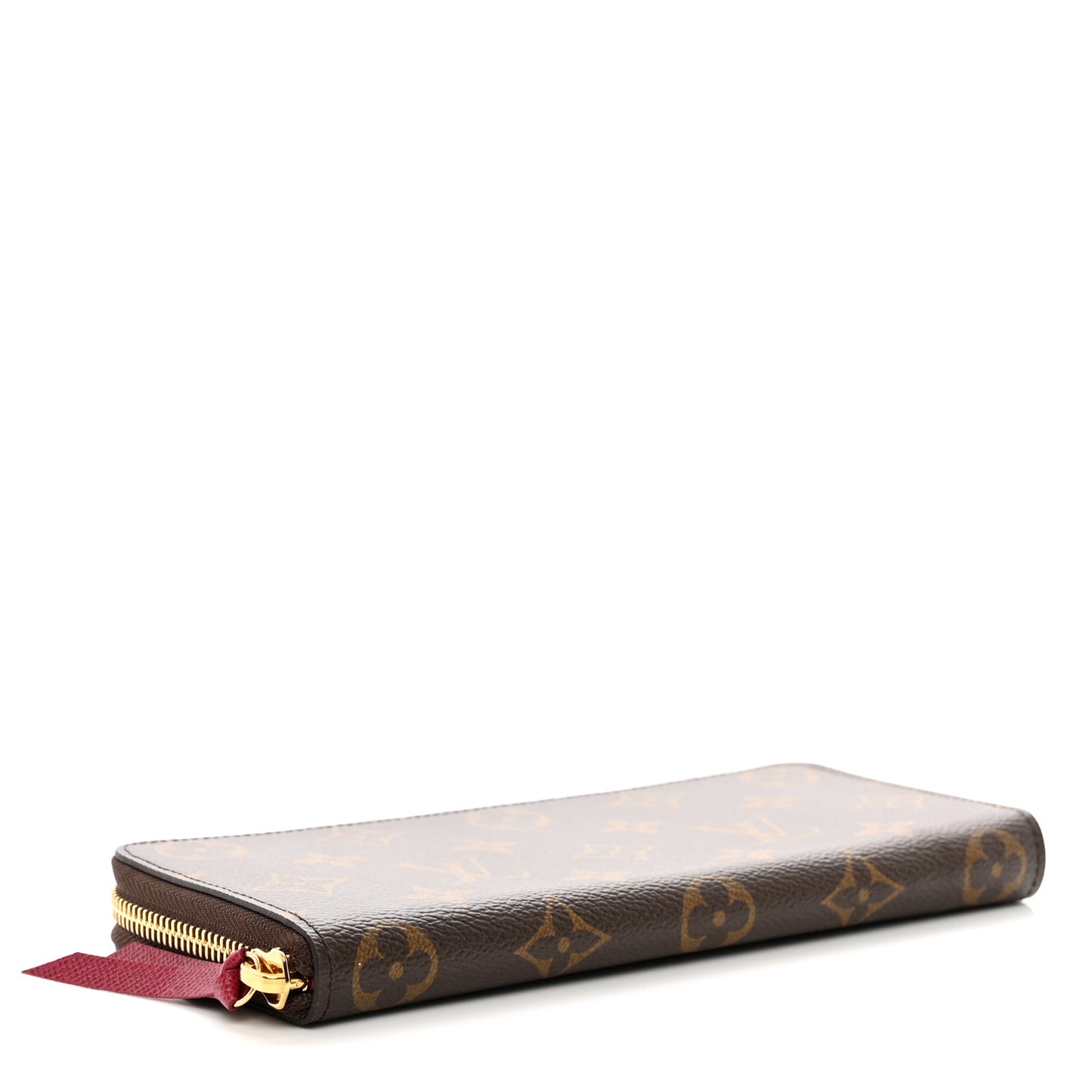 Monogram Clemence Wallet Fuchsia