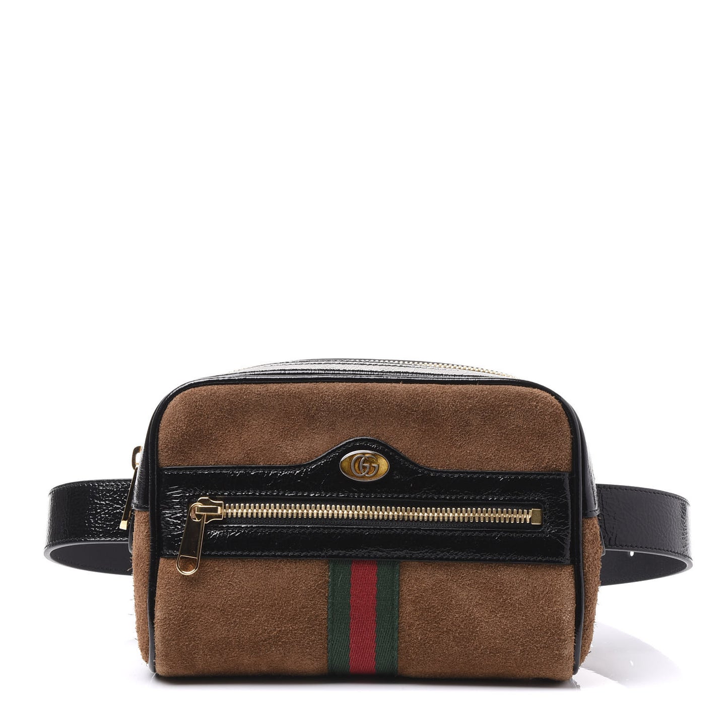 Suede Small Ophidia Belt Bag 75 30 Brown