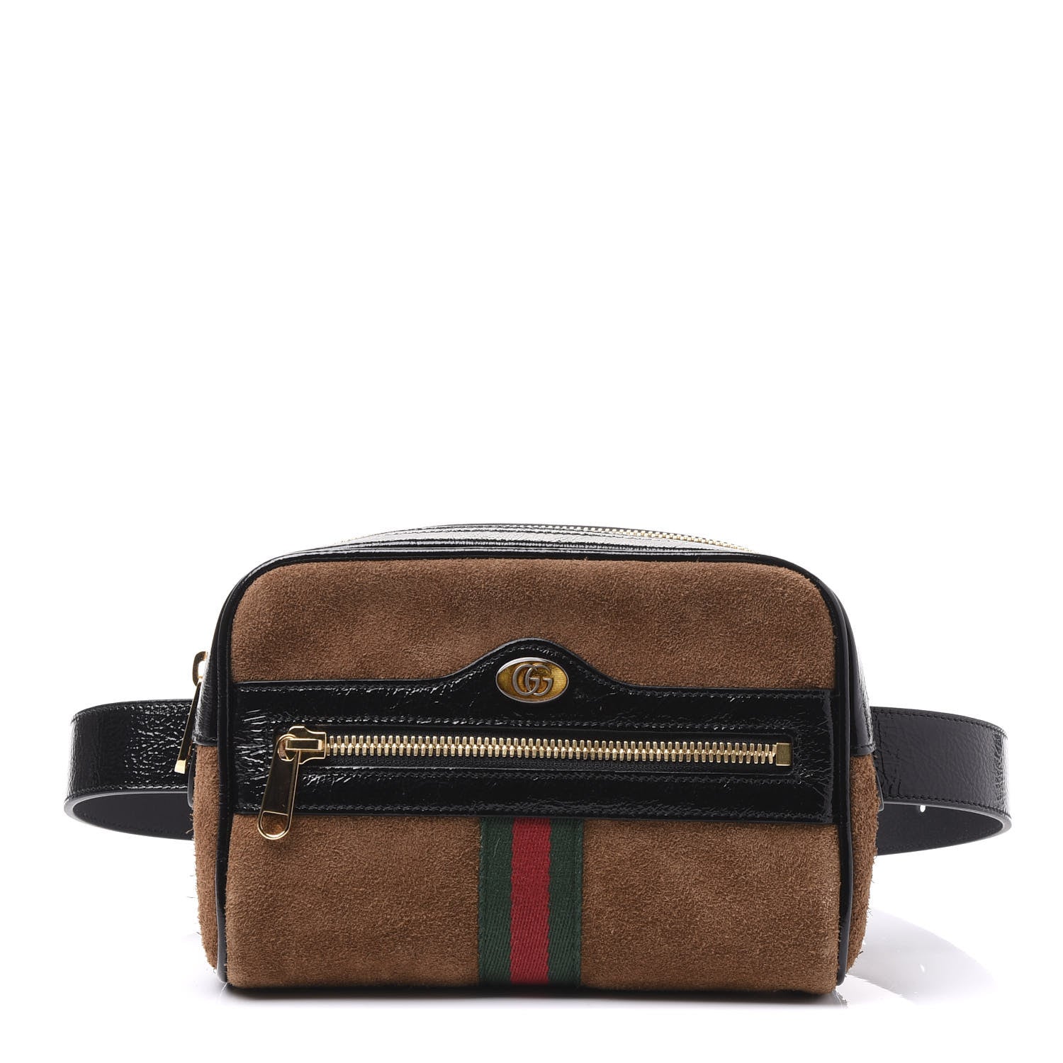 Gucci Suede Small Ophidia Belt Bag 75 30 Brown 1 of 8