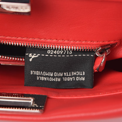 Fendi Nappa Mini Peekaboo Iconic Satchel Fiamma 7 of 12
