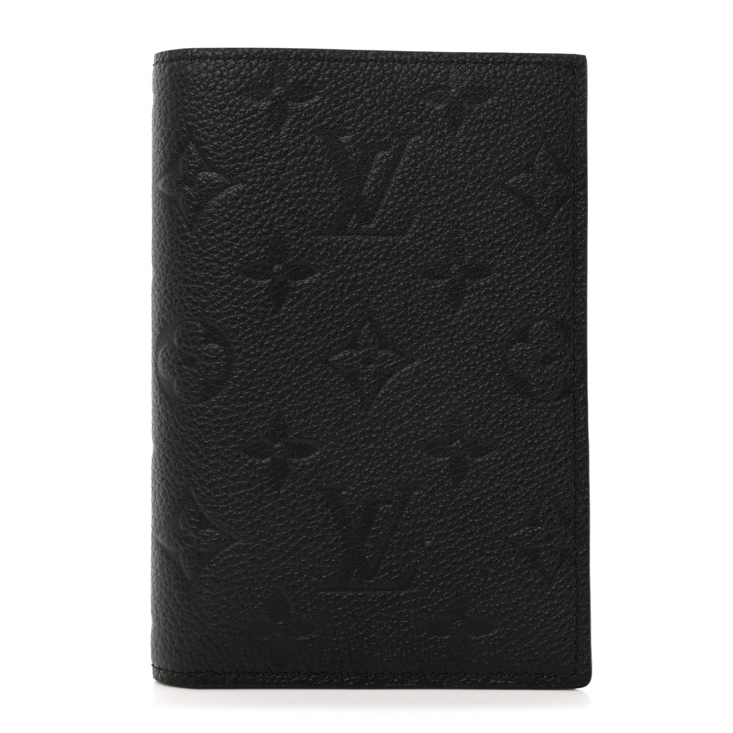 Empreinte Monogram Passport Cover Black