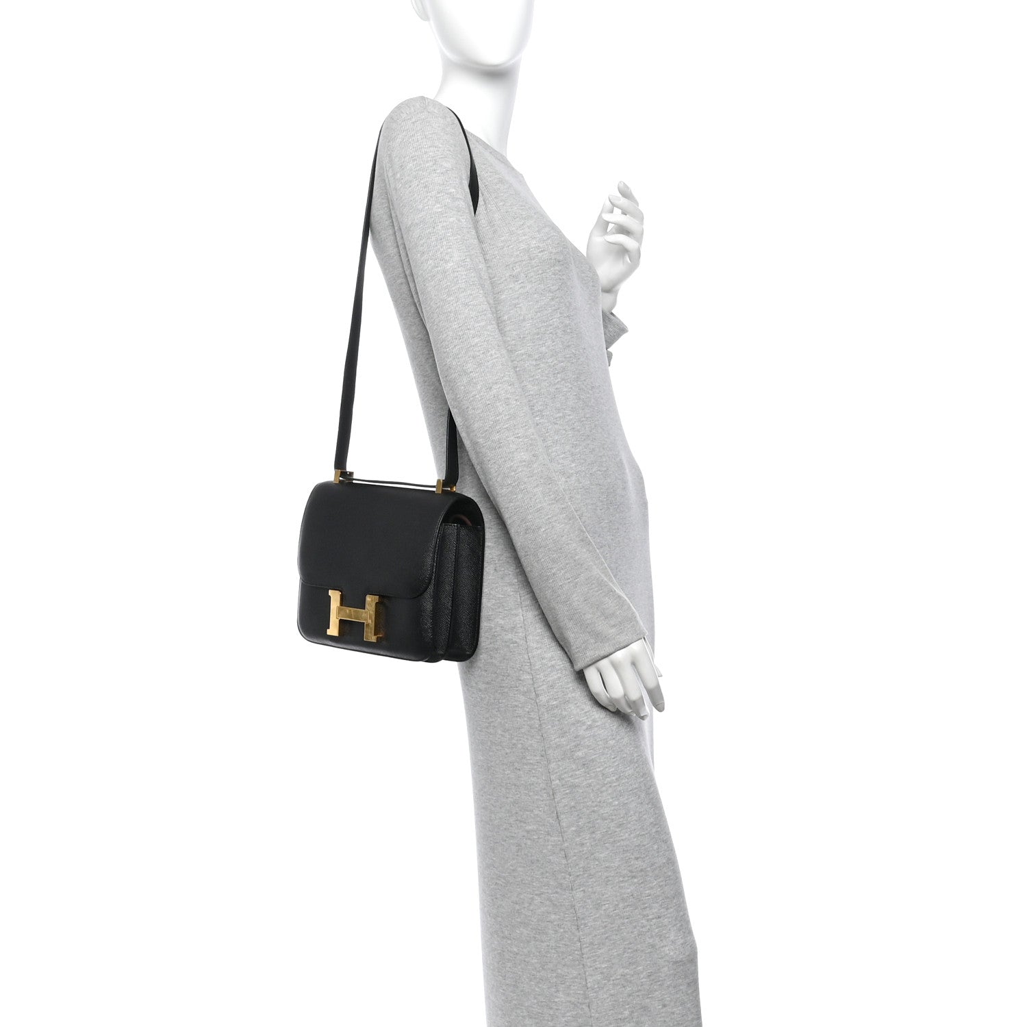Hermes Epsom Constance 24 Black 2 of 14