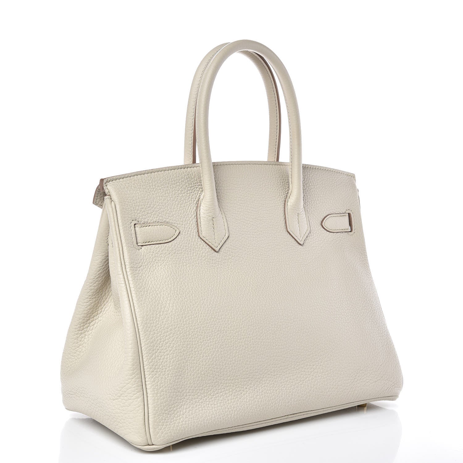 Hermes Taurillon Clemence Birkin 30 Beton 3 of 7