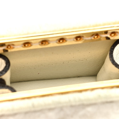 Fendi Sheepskin Fendiroma Peekaboo Key Case White 6 of 8