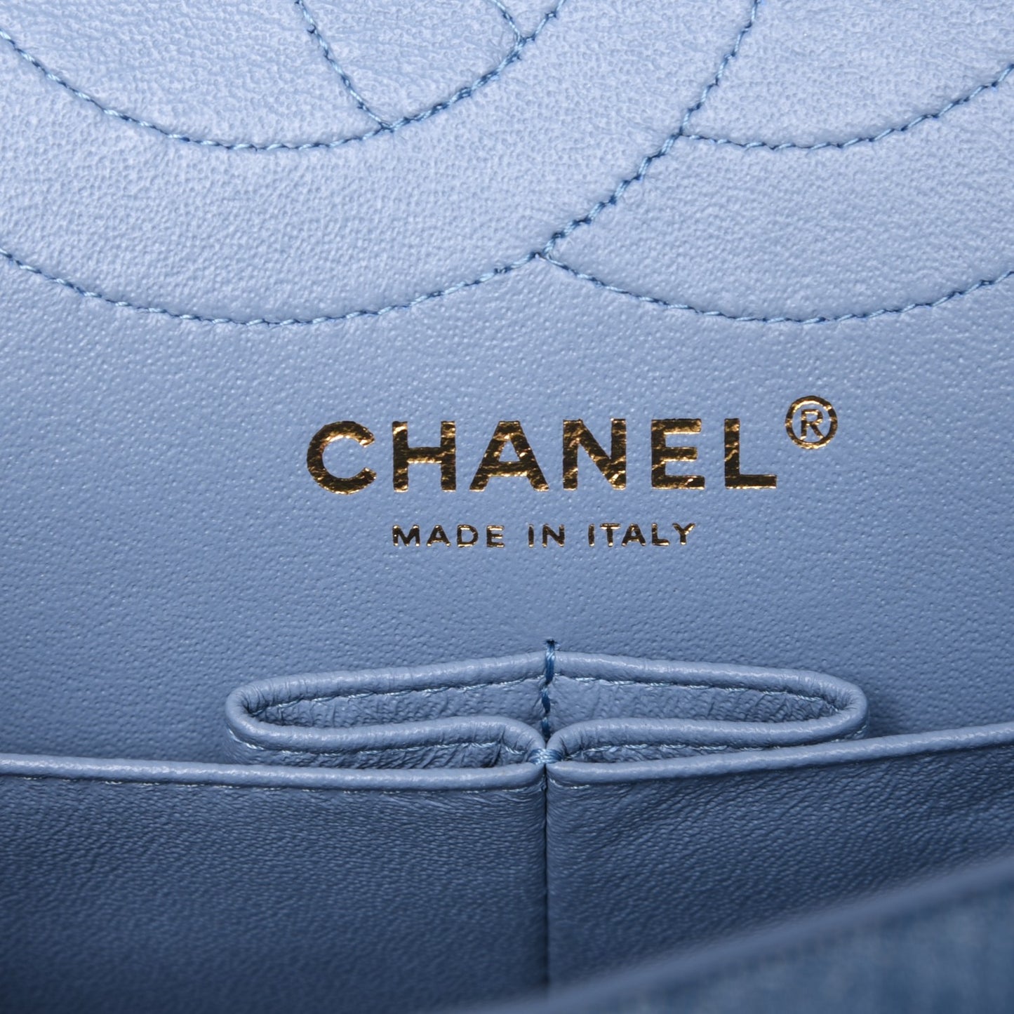 Denim Quilted 2.55 Reissue 226 Flap Light Blue