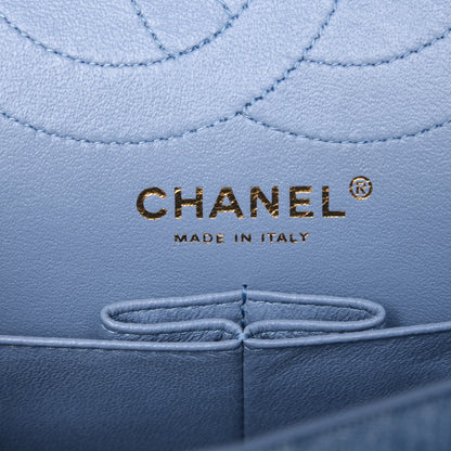 Chanel Denim Quilted 2.55 Reissue 226 Flap Light Blue 6 of 7