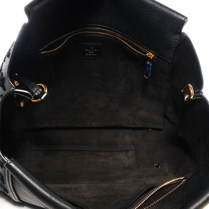 Louis Vuitton Veau Cachemire Tote W PM Black 5 of 8
